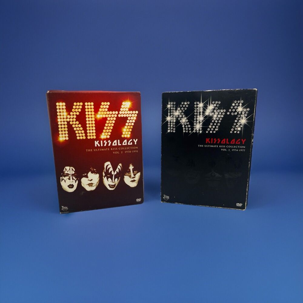 SS Kissology Vol 1 & 2 DVD Box Set Complete VH1 Classic 6+ Discs Rock Collection